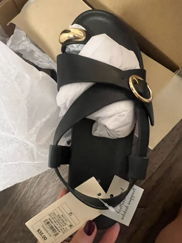 Black sandals  - Image 3