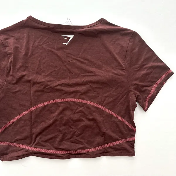 Gymshark M Stitch Feature Crop Top - Image 4