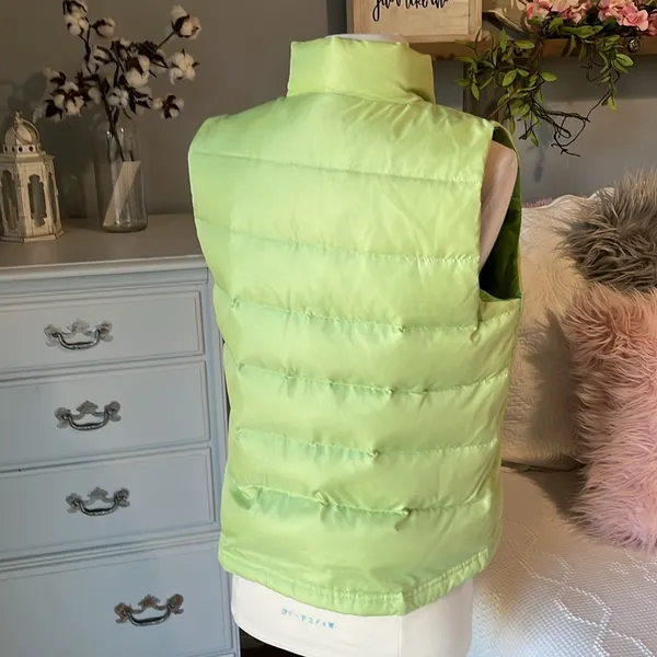 Duck Head Puffer Ski Jacket Parrot Lime Green - Image 5