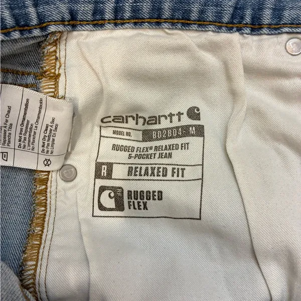 Carhartt Light Blue‎ men's Straight Leg Jeans 33x36 - Image 8