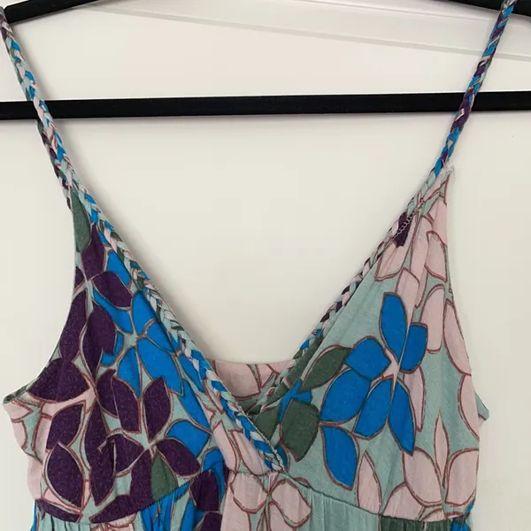 Lani Floral Print Maxi Dress Large - Image 3