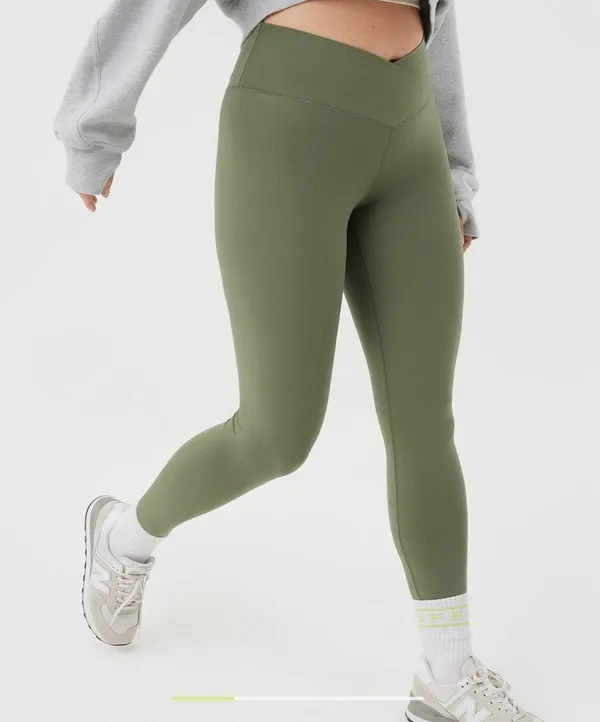 Aerie Offline Real Me High-Waisted Crossover Leggings - Image 2