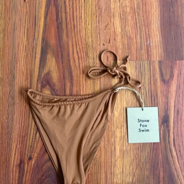 NWT stone fox swim bikini bottom - Image 3