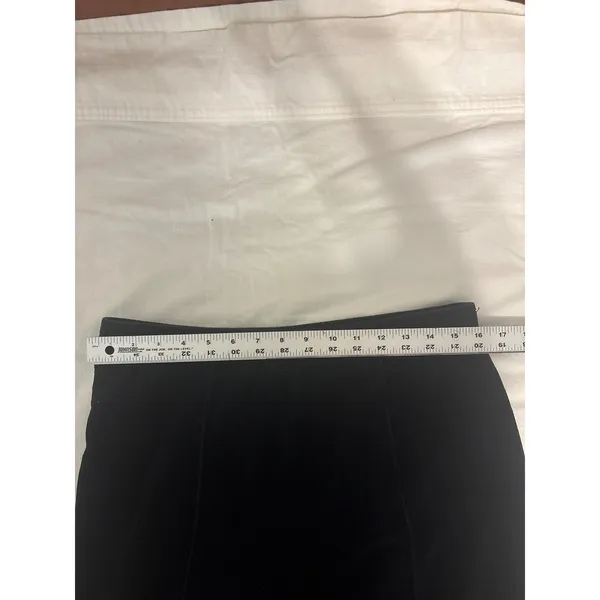 Aerie Ribbed Velvet Flare Pull On Pants L Wide Leg Lounge Boho - Image 8
