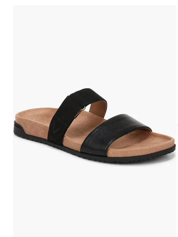 NEW $125 Vionic Elaine Slide Sandal 6.5 M, BLACK Slip On Comfort - Image 2