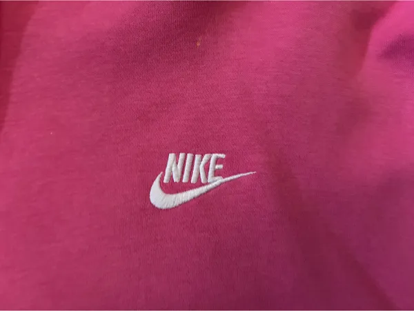 Pink Nike oversized hoodie - Image 3