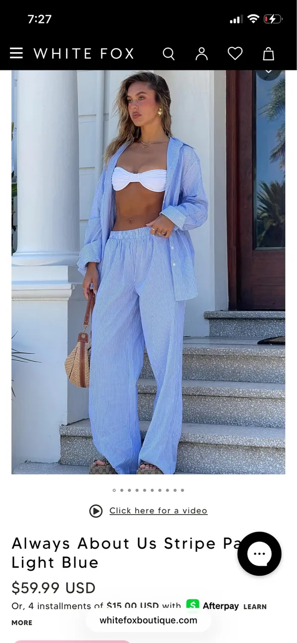 White Fox Boutique ‘Always About Us Pants’  - Image 5