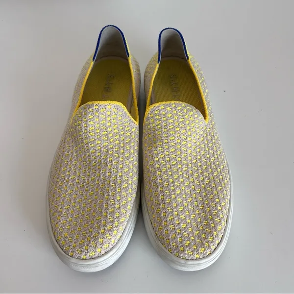 Rothy's‎ Shoes The Original Slip On Sneaker Sunshine Honeycomb Retired - Image 2