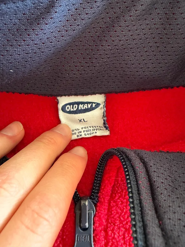 Vintage Fleece Quarter-Zip Old Navy - Image 5