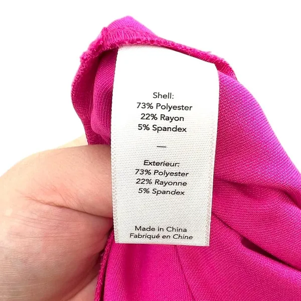 Likely Packard One Shoulder Bodycon Sheath Dress Pink Size US‎ 6 - Image 14