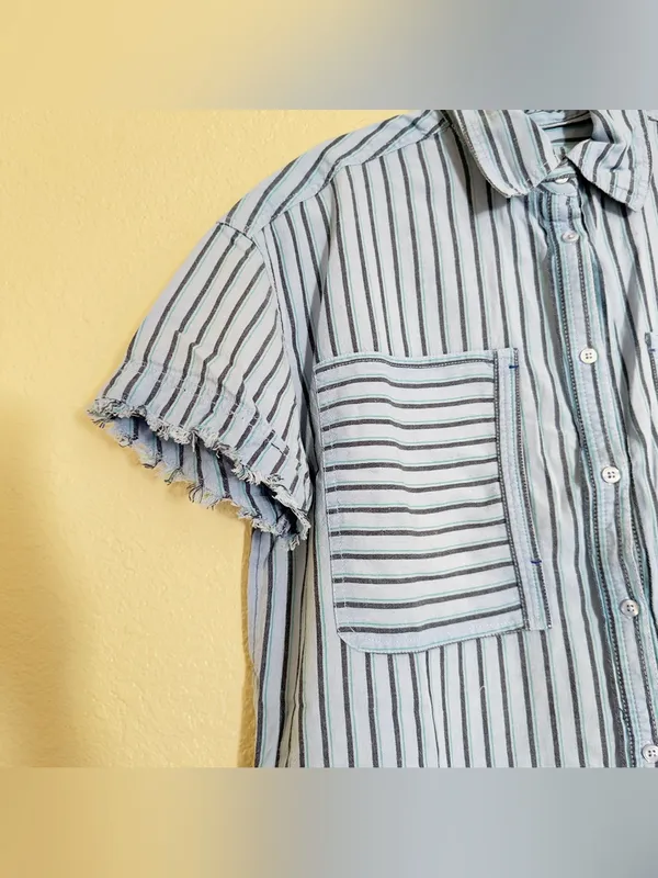Nwot Free people we the free Christopher linen shirt - Image 4