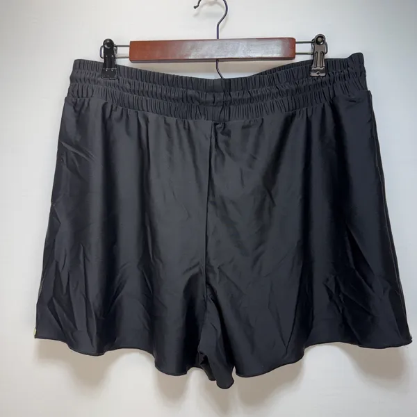 Summersalt The Sea to Shore High Waisted Swim Shorts‎ Size L Sea Urchin Black - Image 5