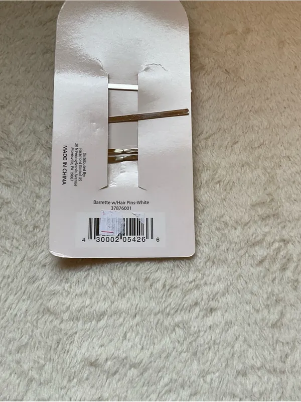 Mane Street Pearl Glam Barrettes - Cream (Set of 3) - Image 4