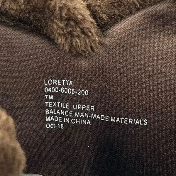 Bass FlexStep Loretta Chocolate Brown Faux Suede Fur Trim Tall Zip Boots Size 7 - Image 8