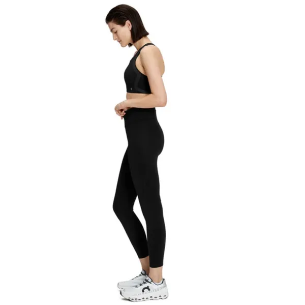 ON Running Womens Performance Tights 7/8 Black Size XS - Image 2