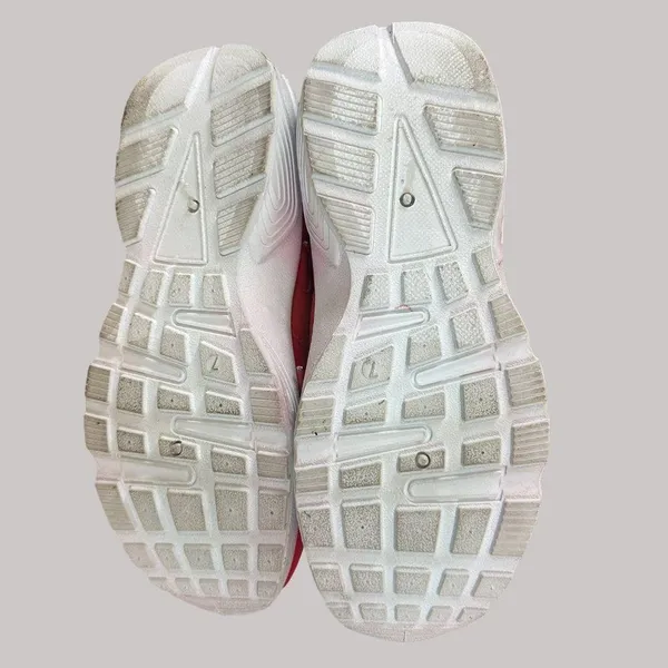 Just Be Women's Casual Fashion Sneakers White Soles Laces Red Size 7 - Image 8