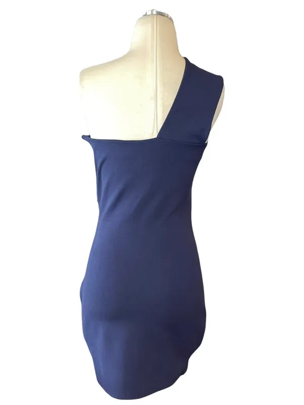superdown Rockie One Shoulder Dress in Navy XSmall New Womens Bodycon cocktail - Image 6