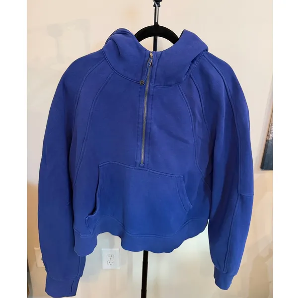 Lululemon Scuba Oversized Half-Zip Hoodie Psychic Size XL/XXL - Image 5