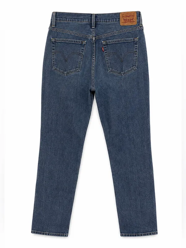Levi’s 505 Straight Leg Women’s Blue Jeans Size 8 Medium Wash Denim W 28 L 30 - Image 3