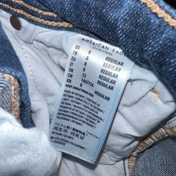American Eagle Low-Rise Kick Bootcut Jean Size 8 Regular - Image 12