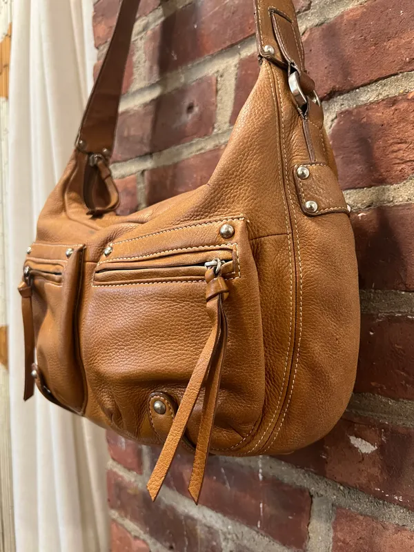 Tignanella Camel Leather bag - Image 3