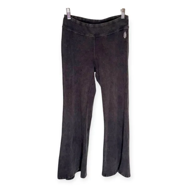 FREE PEOPLE Movement S Go to Smooth Flare Leggings Black Pants Athleisure - Image 5