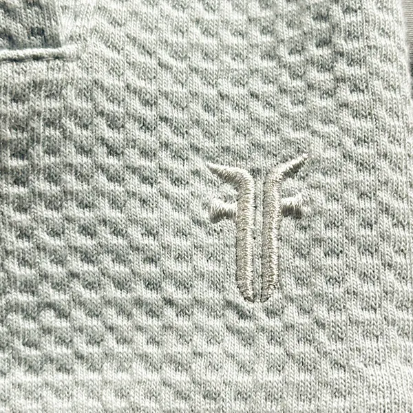 Frye Sage Green Textured Hoodie Women’s Small Casual Pullover - Image 6