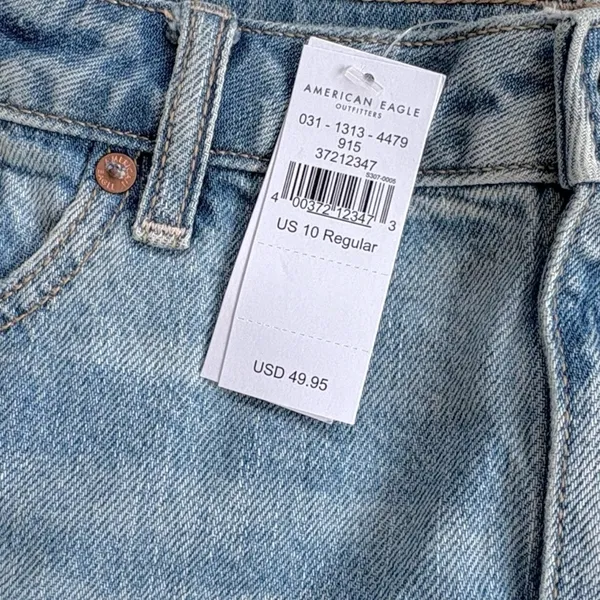 NWT American Eagle Super High Rise A-Line Denim Skirt Size 10 / 30 - Image 2