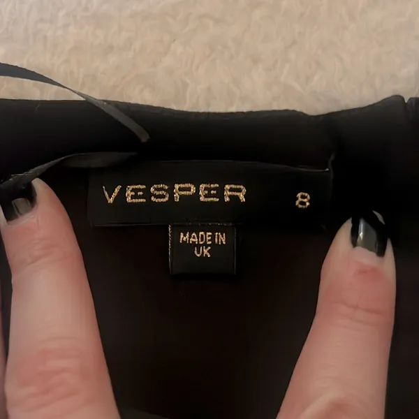 Vesper Strapless Bodycon Maxi Dress‎ Black Size 4 $128 - Image 6
