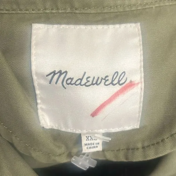 ✨Madewell Fleet Olive Sz XXS Jacket✨ - Image 7