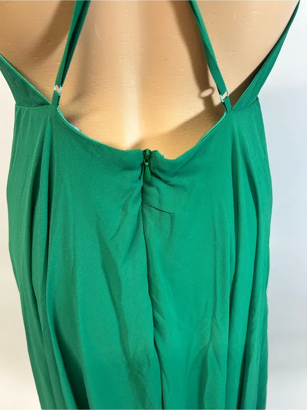 Lulu's Emerald Green Halter Maxi Dress - Image 10