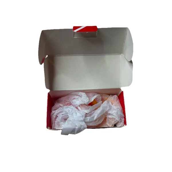 2024 McDonald's Mini Crocs Keychain Happy Meal Toy NEW IN BOX!! #3 Red Yellow - Image 4