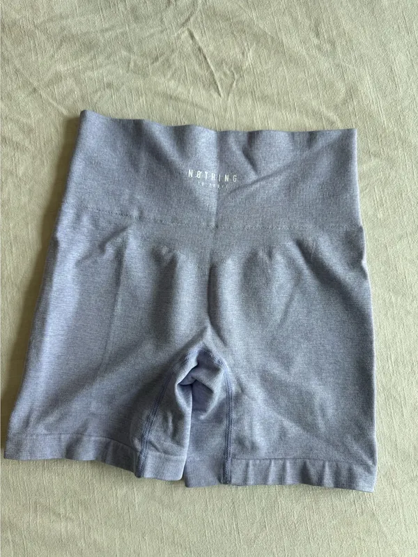 Lilac Biker Shorts Gray - Image 2