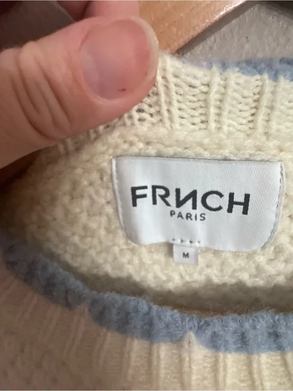 FRNCH Floral Embroidered Knit Sweater - Image 6