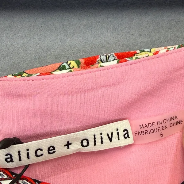 Alice + Olivia Euphoria Paisley Patchwork Mini‎ Skirt CC003P96306 Size 6 NEW - Image 2