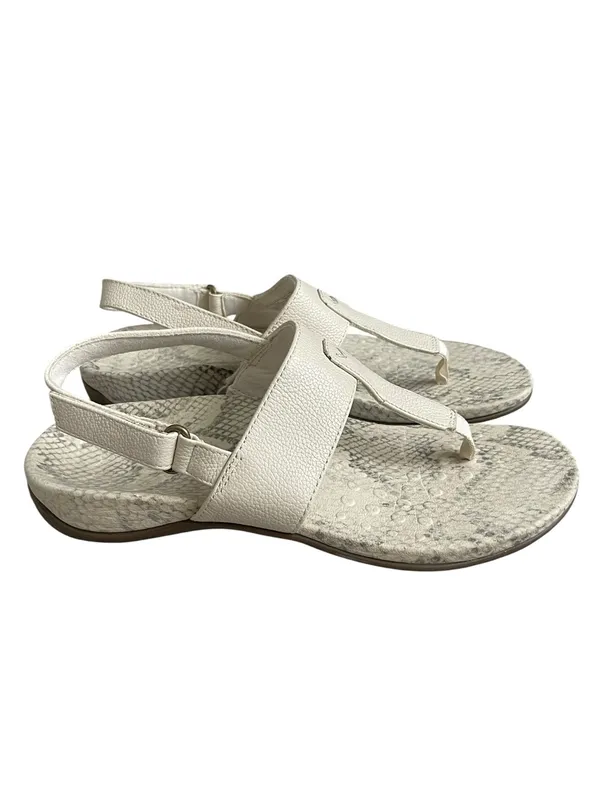 Vionic Tala T-Strap Supportive Leather Sandals Women’s Size 7 Snake Print - Image 2