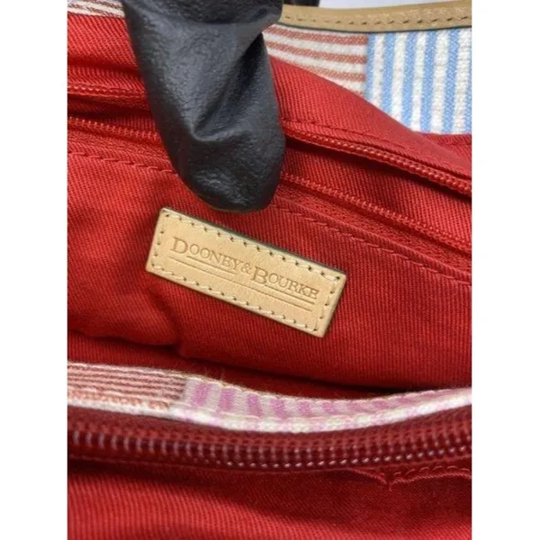 dooney and bourke handbag w strap multicolor canva - Image 11