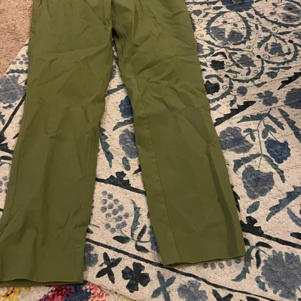 NWT Soft Surroundings‎ PXS green pants - Image 3