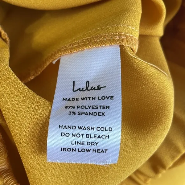 Lulus Bright and Breezy Marigold Tie-Front Culotte Side Slit Pants - Image 6