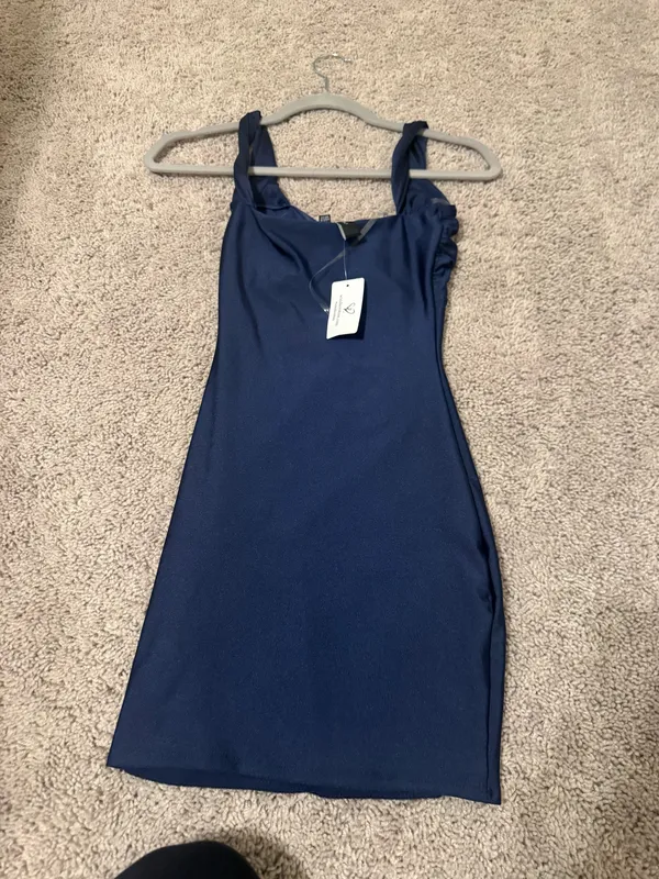Windsor Navy Blue Dress Mini - Image 3