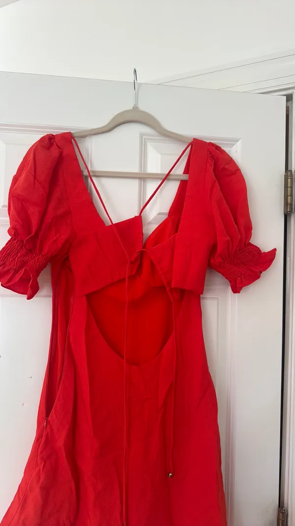 Hello Molly Mini Dress Red - Image 2
