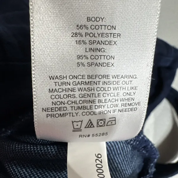 EXPRESS Body Contour Cropped Tank Top High Compression Corset Shirt Size M Blue - Image 6