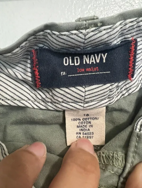 Old Navy Capri Pants Size 18 - Olive Green Curvy / Plus Size Women's - Image 2