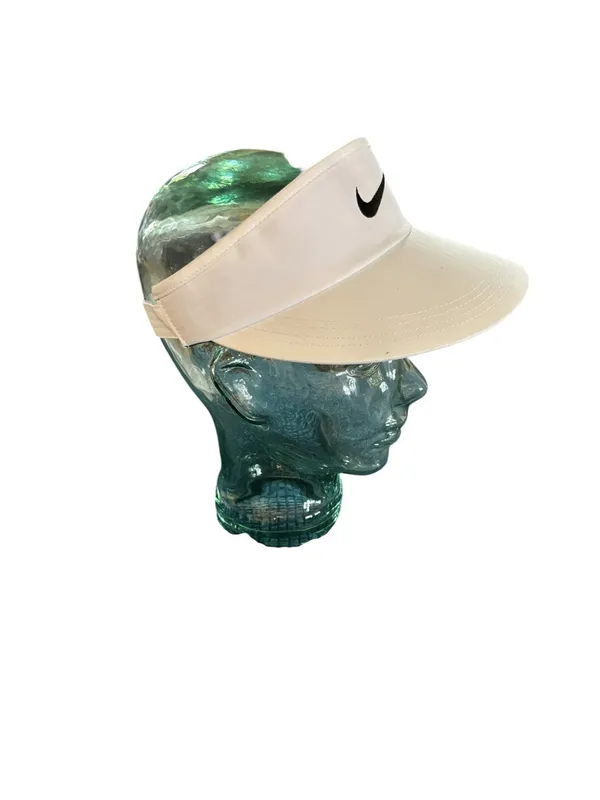 Nike 2017 Unisex Big Bill Pickleball Golf Tennis Visor-White BV1078-100 Adjusts - Image 2