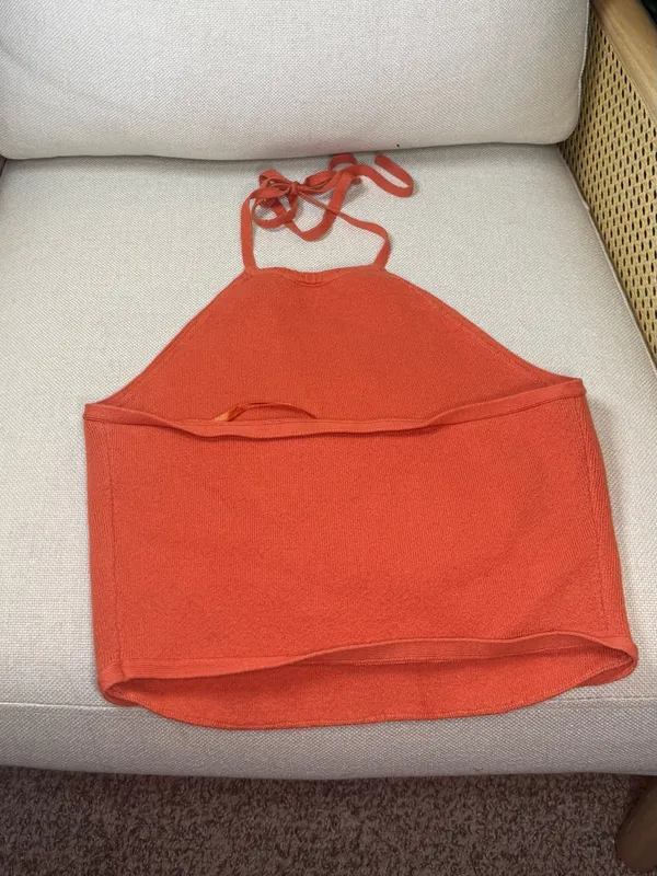 Abercrombie & Fitch Knit Halter Top Size medium - Image 4