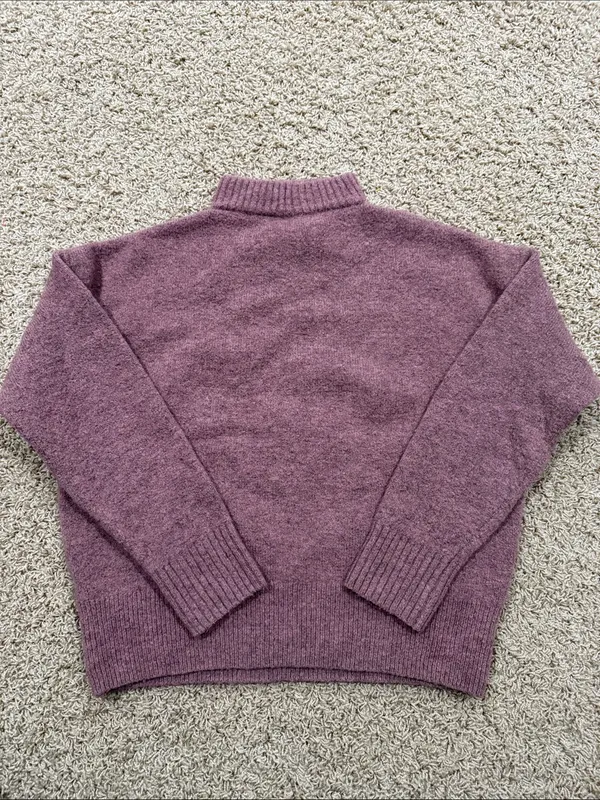 Madewell Dillon Sweater – Size Medium – Dusty Mauve - Image 4