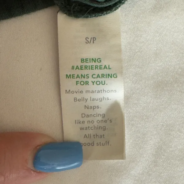 355 | Aerie Womens Small Ribbed‎ High Waisted Flare Lounge Pants Green - Image 7