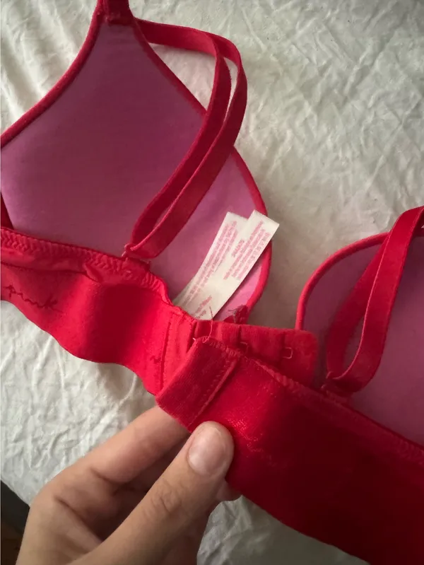 PINK - Victoria's Secret Red push up bra - Image 3