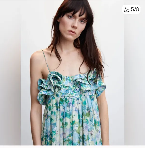Mango Dress Floral Print - Image 2