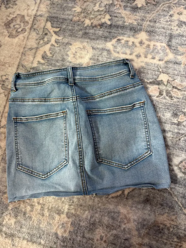 jean skirt Blue Size M - Image 2